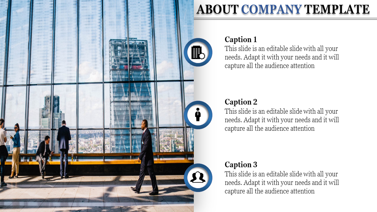 Company ppt-About company template